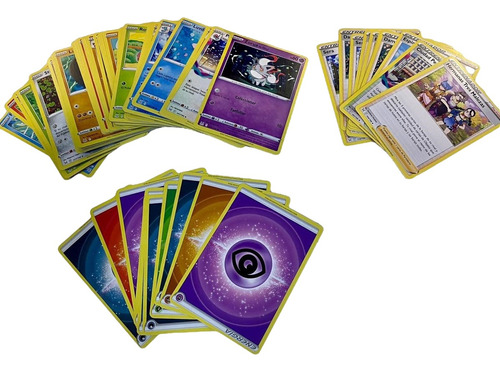 Cartas Pokémon Originales 100 Unidades Pack01