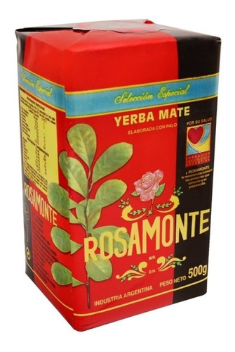 Erva Mate Argentina Rosamonte Seleção Especial 500grs