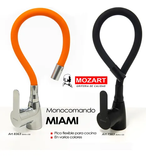 Pico flexible para monocomando sale