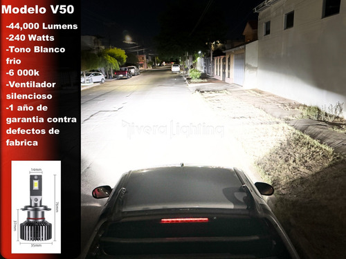 V50 Kit Led 44000lm 240w H13 Alta/baja E150 E350 2010