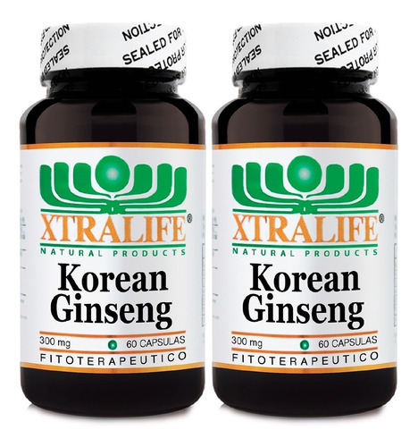 Promo 2 Korean Gingsen 60 Caps - Unidad a $600