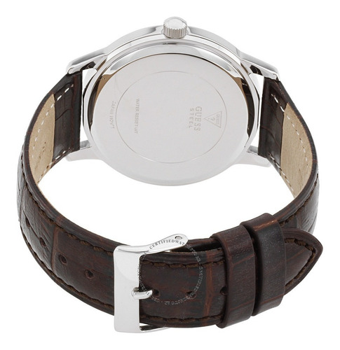 Imagen 3 de 5 de Reloj Guess Hombre Cuero W0922g2