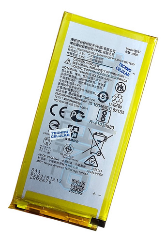 Bate Para Motorola G7 Xt1962 Jg30 100% Original