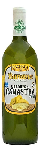 Cachaça Sabores Da Canastra 750 Ml - Com Banana