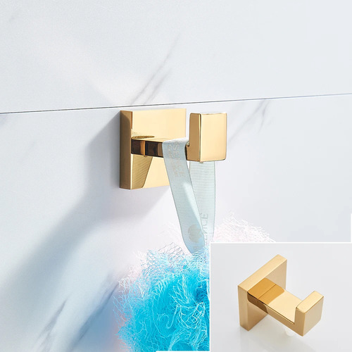 Toallas De Soporte De Toallas Cuadradas Universales Unidad 1 Dorado