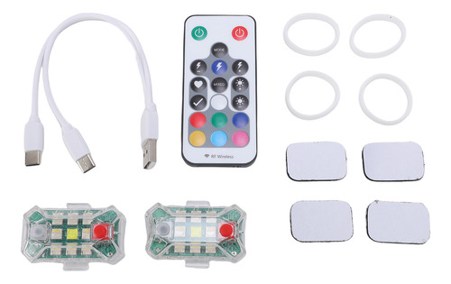 Luces Estroboscópicas, 2 Unidades, Led Inalámbricas, Con Cla