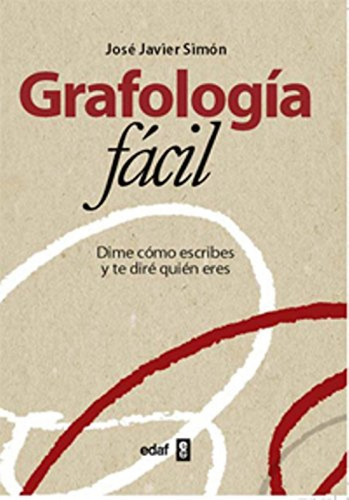 Grafologãâa Fãâ¡cil, De Simón Alonso, José Javier. Editorial Edaf, S.l., Tapa Blanda En Español