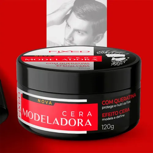 Fixed Cera Modeladora Com Queratina 120g | MercadoLivre
