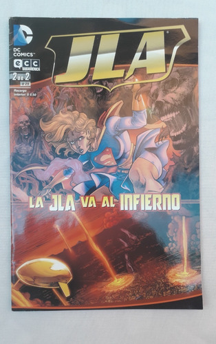 Historieta Comic * Jla * Nº 2 Dc Edit Ecc Español