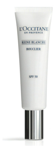 Ecrã facial iluminador Spf50 White Queen, tipo de pele mista L'occitane