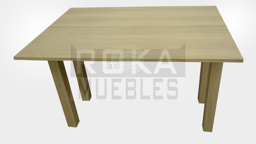 Imagen 3 de 3 de Mesa Extensible Libro 120x40 A 120x80 Roka