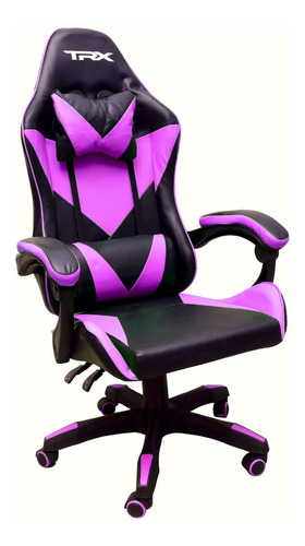 Cadeira  Gamer  Home Office Ergonômica - Rosa
