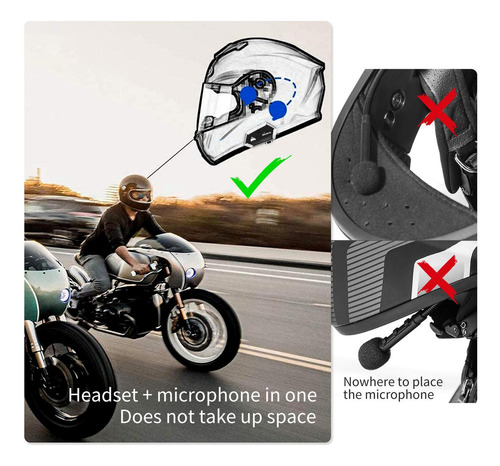 A Intercomunicador De Auriculares Inalámbricos Para