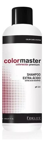 Fidelite Shampoo Colormaster Extra Acido Ph 3.5