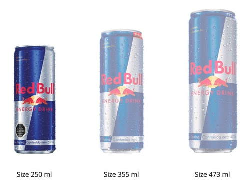 Imagen 4 de 6 de Bebida Energetica Red Bull Regular Edition 24 Latas De 250ml