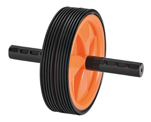 Roda Para Abdominal Fitness Preto E Laranja Atrio Es127