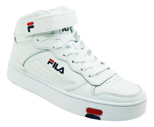 Tenis Fila Mgx-100 Mid Para Caballero Color Blanco Marino