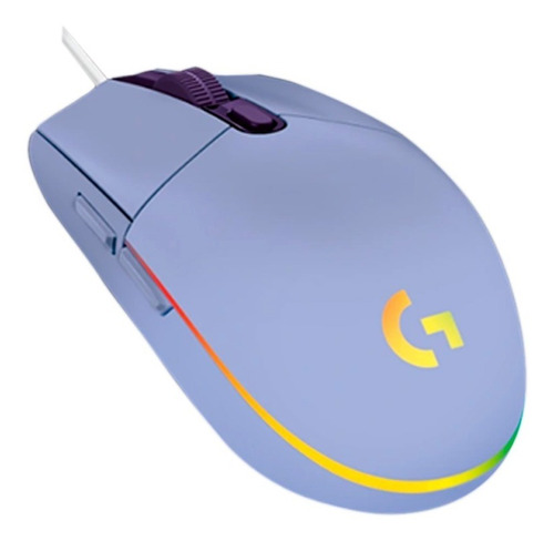 Mouse Logitech G203 Lightsync Para Gaming Iluminación Rgb Pc