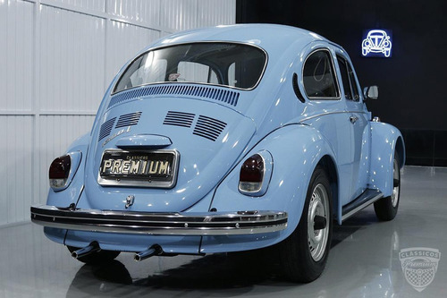 Vw Fusca 1300l 1978 78 - Original  46.000 Km - Azul Colonial