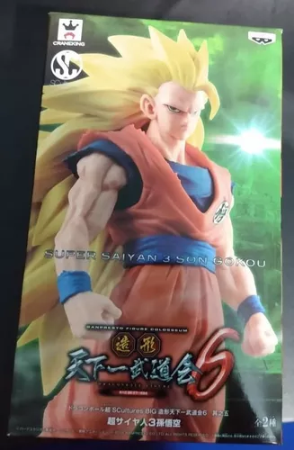 Boneco Goku Dragon Ball Super Craneking Bandai Selo Toei