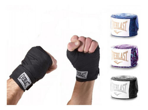 Imagen 2 de 4 de Vendas Everlast Estampadas Originales Nuevas 108 Pulgadas