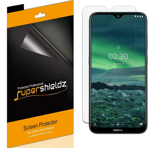 (paquete De 6) Supershieldz Para Nokia 2.3 Protector De De