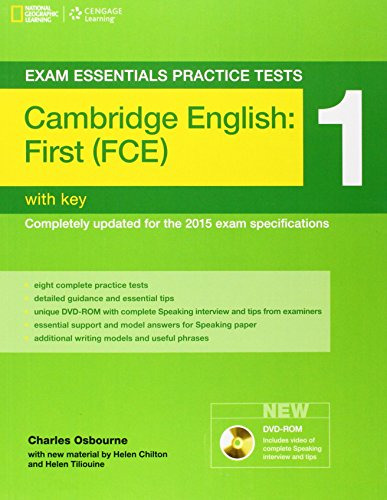 Libro Cambridge English First 2 Tests With Key +dvd Rom De V