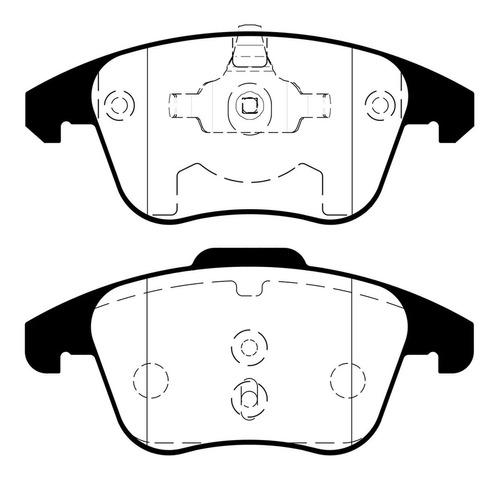 Juego De Pastillas De Freno Ford Mondeo Iv 07/18