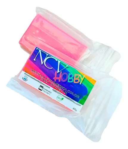 Arcilla Polimérica Set X2 Ncv 60gr Para Esculpir Modelar