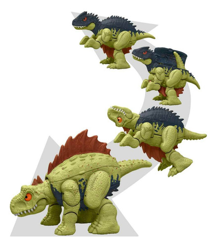 Jurassic World Doble Peligro Allosaurus A Dimetrodon