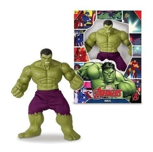 Imagem 1 de 8 de Boneco Brinquedo Hulk Verde Revolution Gigante Mimo Toys