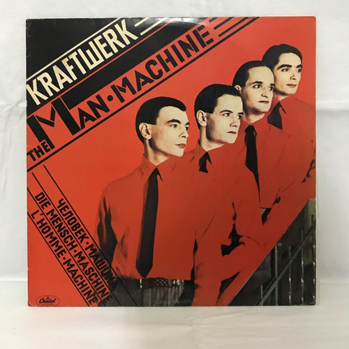 Lp The Man Machine - Kraftwerk - Excelente Estado S/encarte