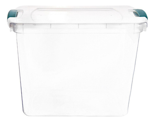 Caja Organizadora Plástico Con Tapa 28l - Telecompras Sc