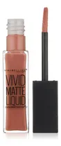 Comprar Maybelline New York Vivid Matte Liquid Lipstick Espectalular Acabado Matte Color Nude Thrill 5