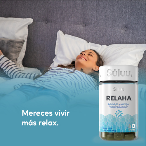 Súluu Gomitas Para La Ansiedad Magnesio Manzanilla L-teanina
