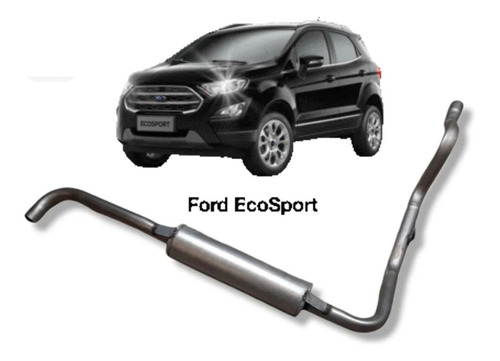 Escape Silenciador Reforma Para Gnc  Ford Ecosport  1.3 1.6