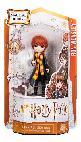 Harry Potter - Bonecos Mágicos 7cm - Ron Weasley