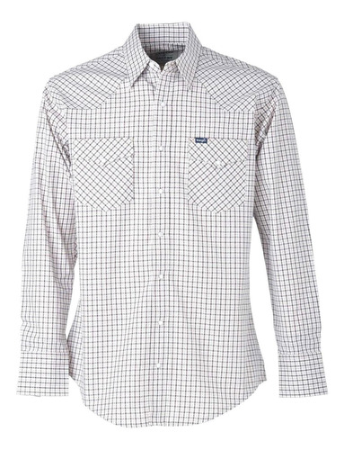 Camisa Vaquera Hombre Wrangler Manga Larga Ro50