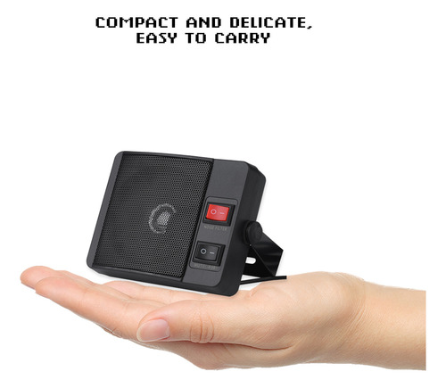 Mini Walkie Talkie Bocina Externo Para Radio Yaesu De Dos V