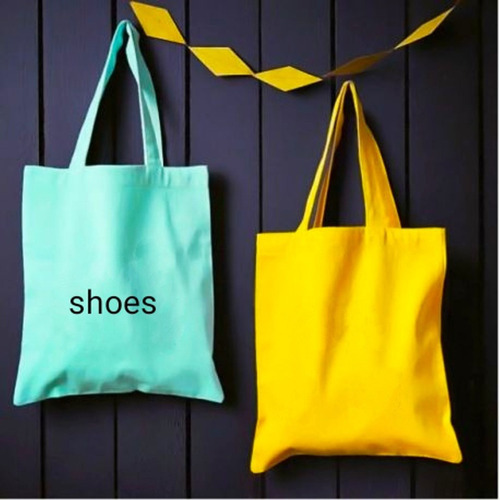 Bolsos Con Asa Fabricados En Tela Impresos Un Color
