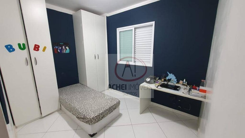 Imagem 9 de 20 de Apartamento Com 2 Dormitórios, 1 Suite, Prédio Com Lazer, Vaga Demarcada, À Venda, 62 M² Por R$ 480.000 - Vila Matias - Santos/sp - Ap11169