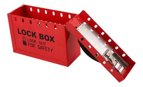 Loto Box Safety Lockout Tagout Lock Almacenamiento De