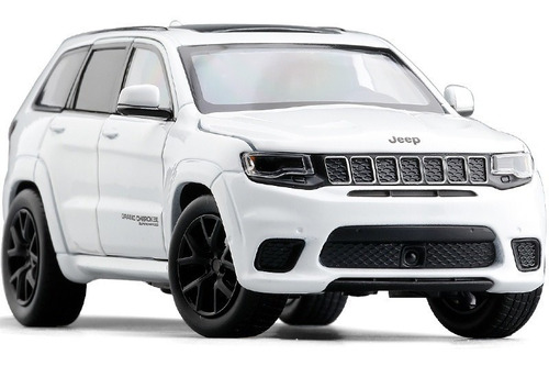 Jeep Grand Cherokee Miniatura Metal Autos Con Luces Y Sonido