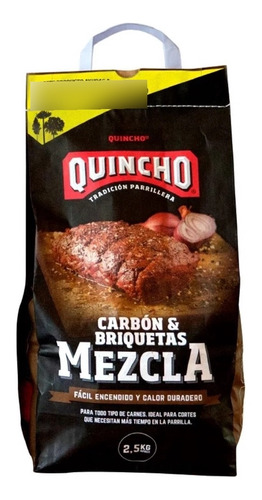 Carbón Mezcla 2.5kgs Quincho
