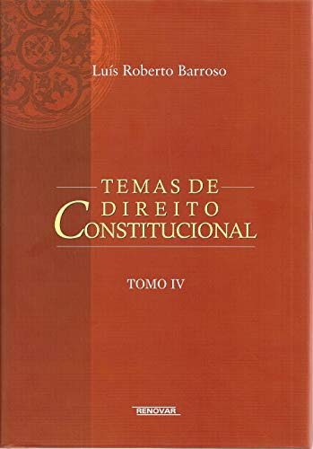 Libro Temas De Direito Constitucionaol - Tomo Iv