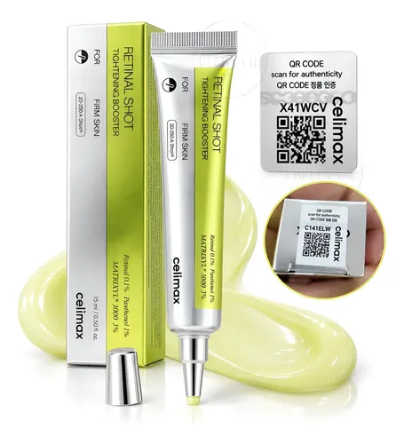 Creme Facial Retinal Shot 01 Korean Anti Idade Rugas Verde