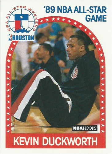 Barajita Kevin Duckworth All Star Hoops 1989 #193 Portland