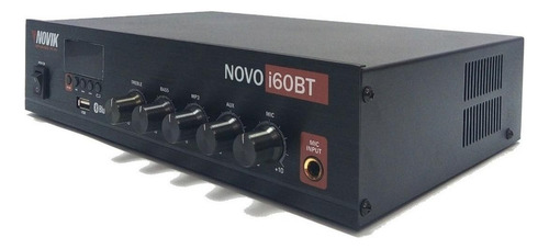 Amplificador Potencia Novik Novo-i60bt Bluetooth 60w Color Negro Potencia De Salida Rms 60 W