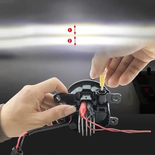 Faros Niebla Led Lupa 3d Aro Led Para Renault Logan Sandero
