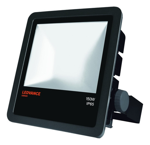 Reflector Led Ledvance Exterior Floodlight 150w Con Luz Blanco Neutro Y Carcasa Negro 100v-277v